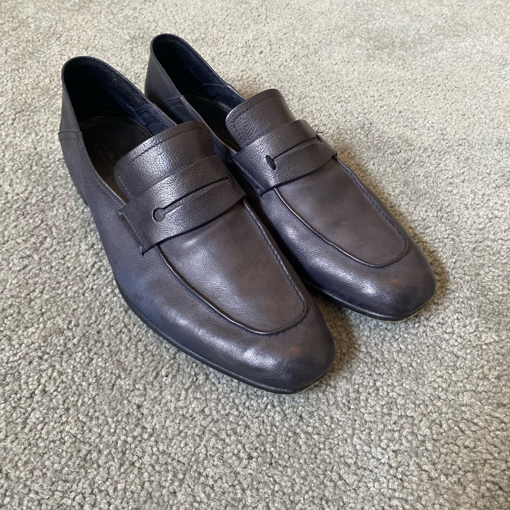 Ermenegildo Zegna L’Asola Supple Leather Loafer